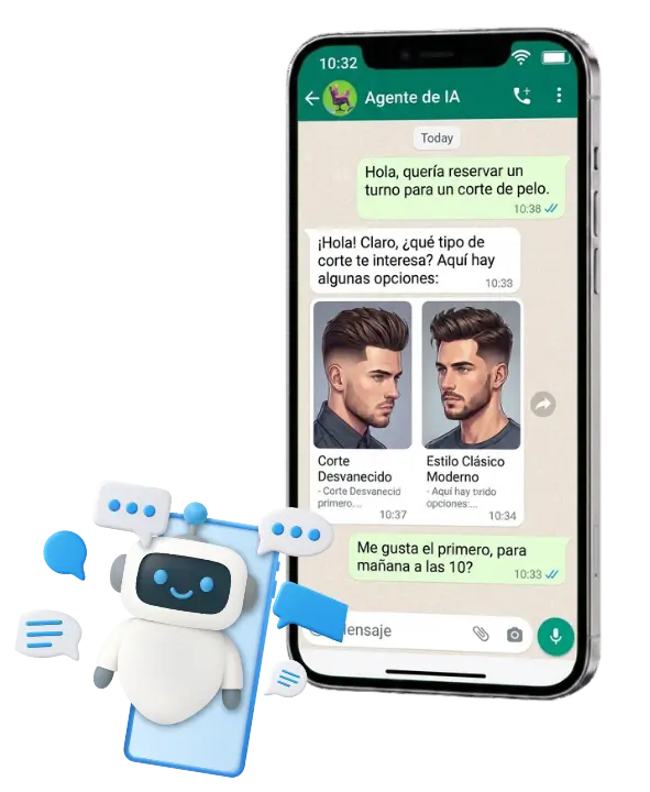 Atención automática por WhatsApp